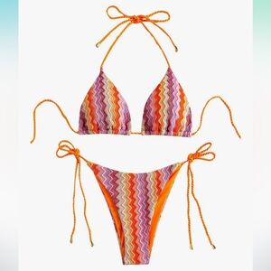 Zaful colorful bikini